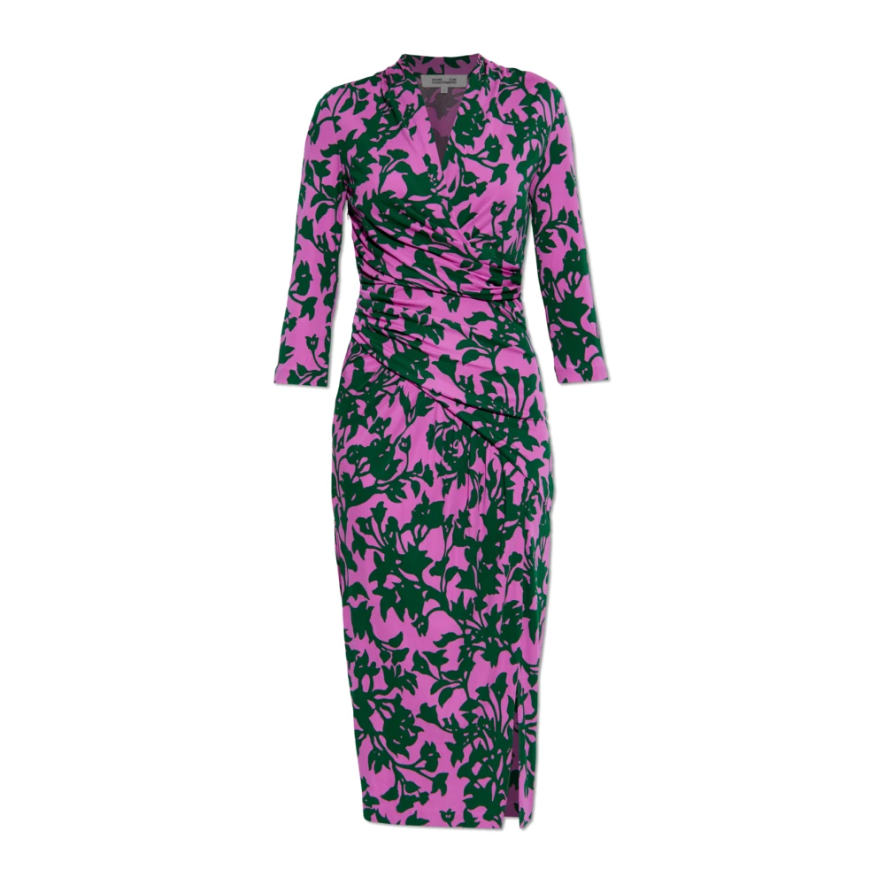 Diane Von Furstenberg Jurk Tash Purple Dames