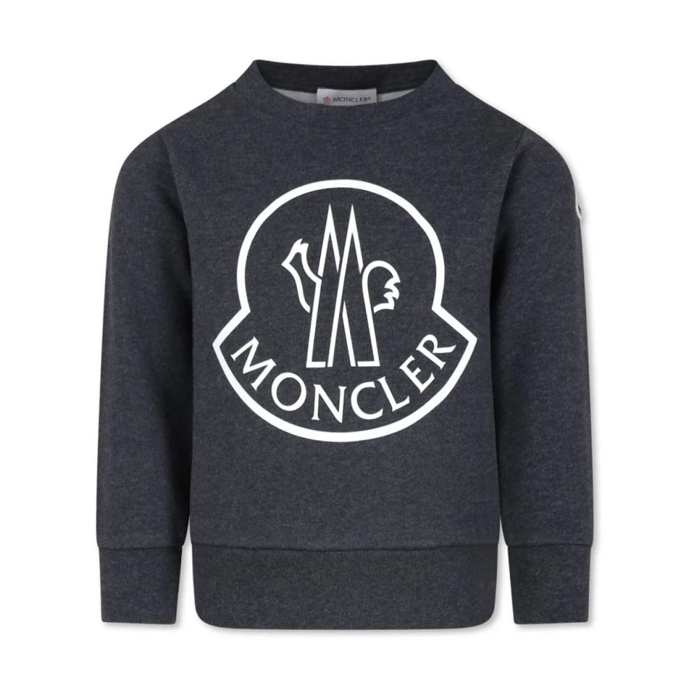 Moncler Boys Gray Kids Grey Sweatshirt Jumpers - Kids Sweatshirts - 8 Y - Kids
