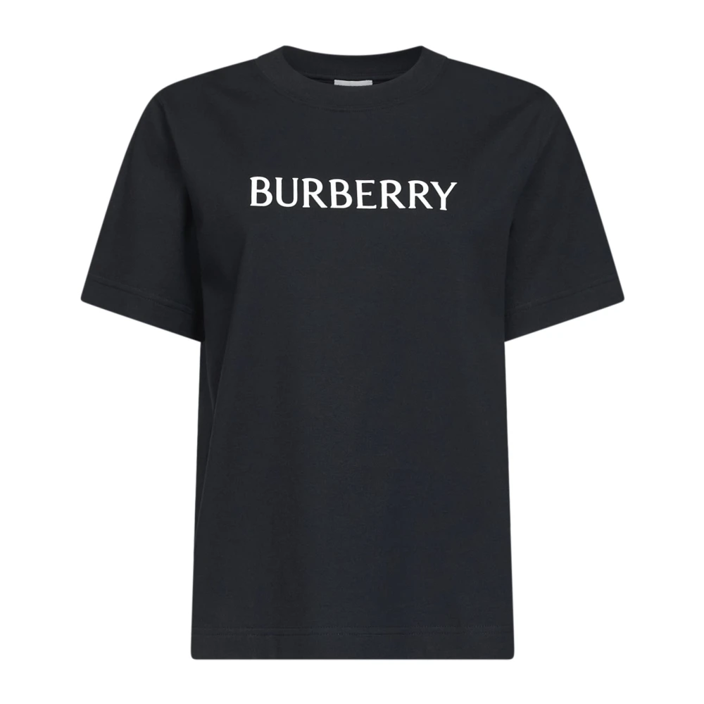 Burberry Donna Nero T-Shirt Logo - Immagine 2
