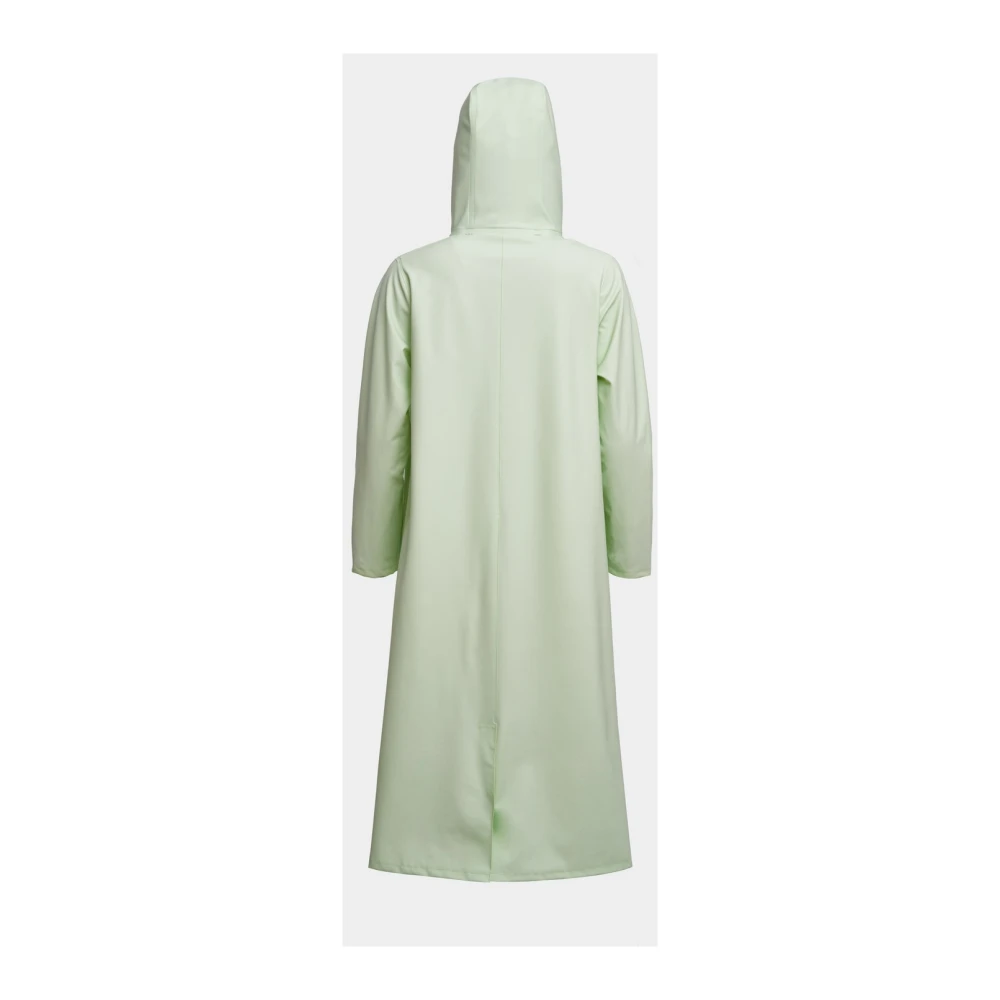 Stutterheim Lichtgewicht Knielange A-Lijn Regenjas Green Dames