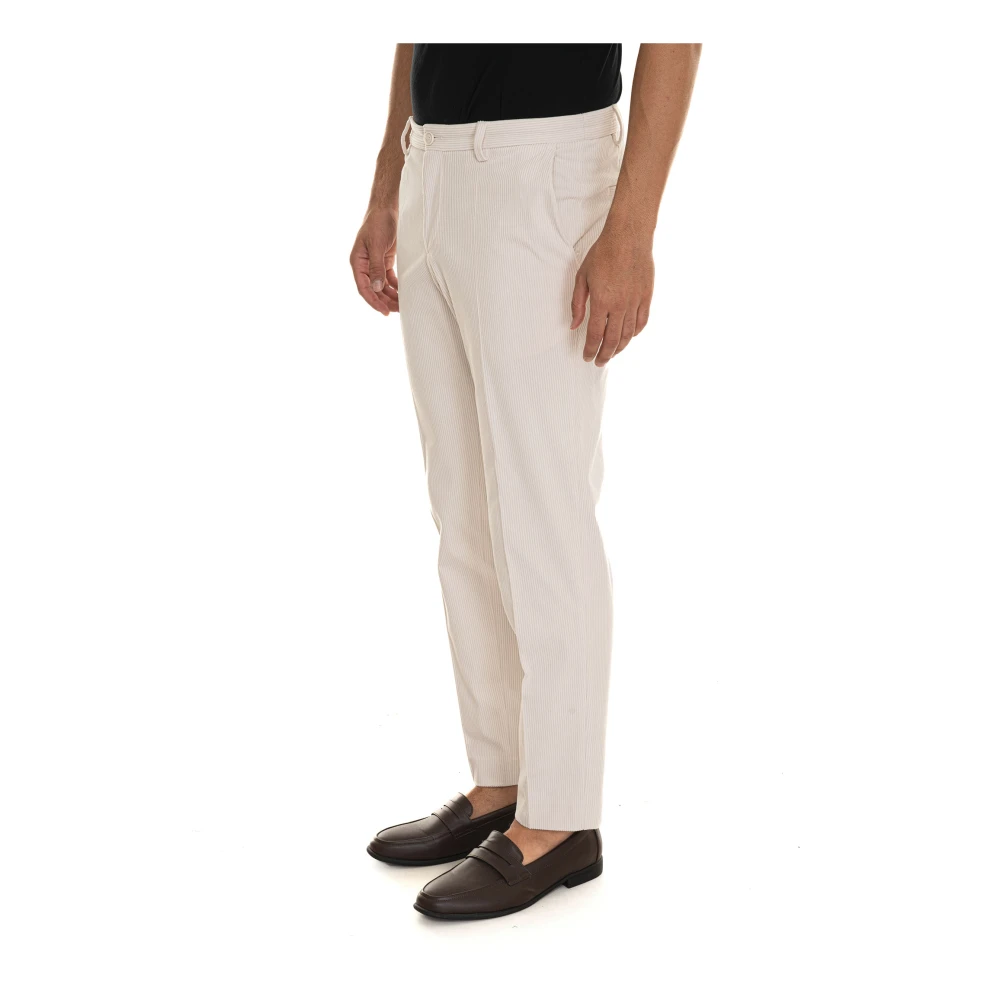 Boss Slim-fit Broek Beige Heren