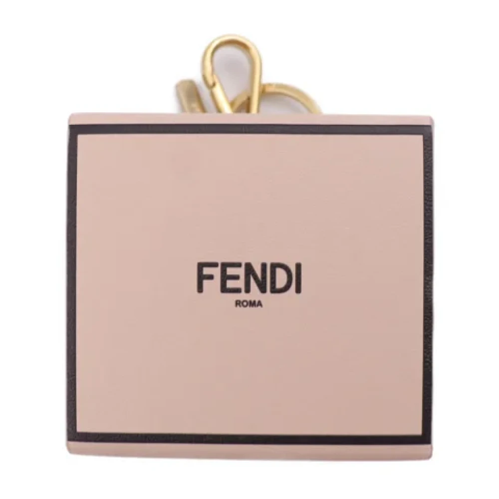 Fendi Vintage Pre-owned Fabric key-holders Pink Dames