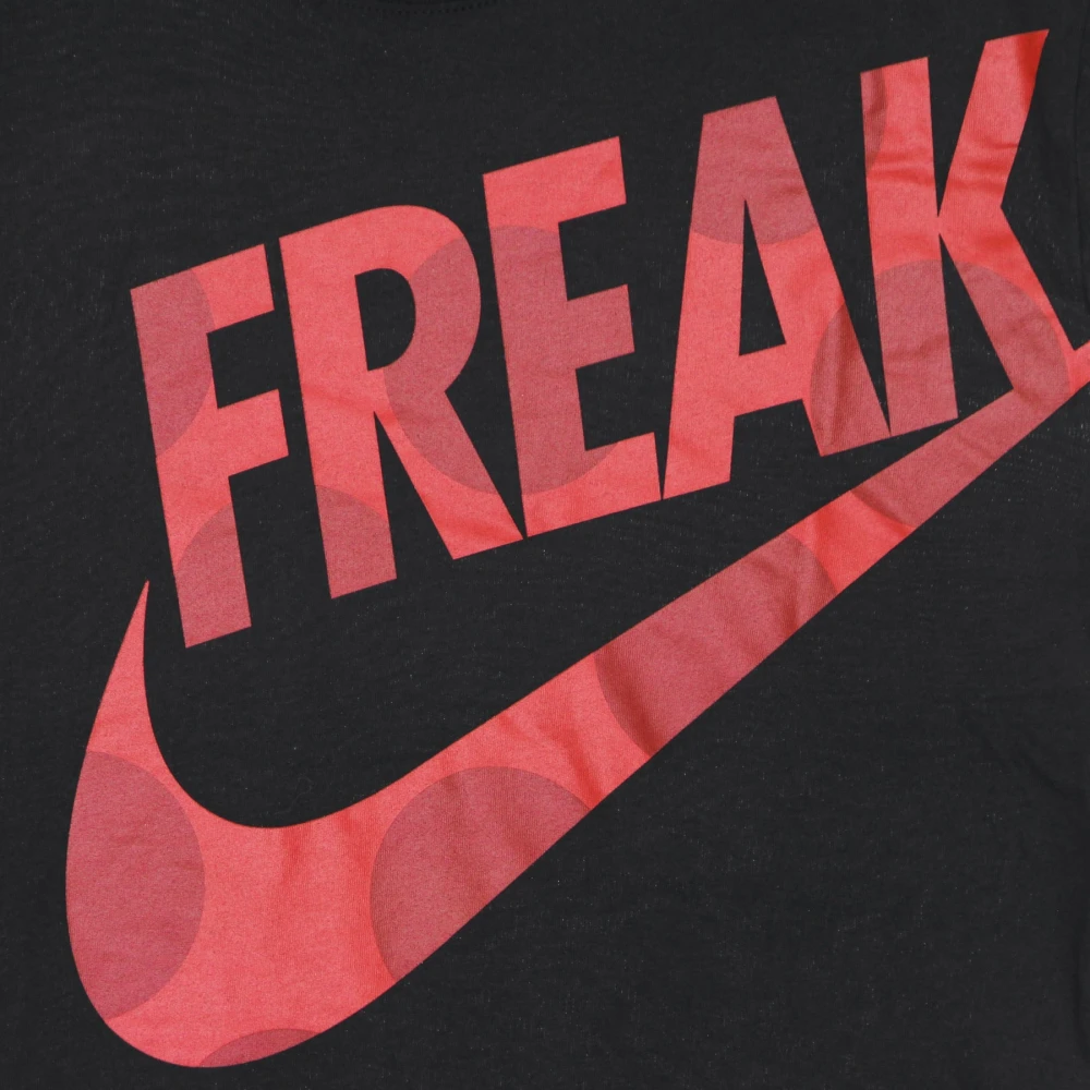 Nike Giannis Freak Print NBA Dri Fit T-Shirt Black Heren