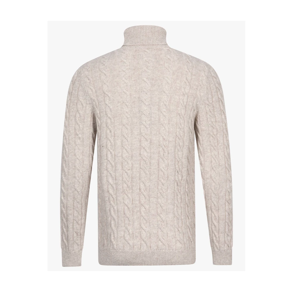 Cavallaro Marzano Roll Neck Pullover White Heren