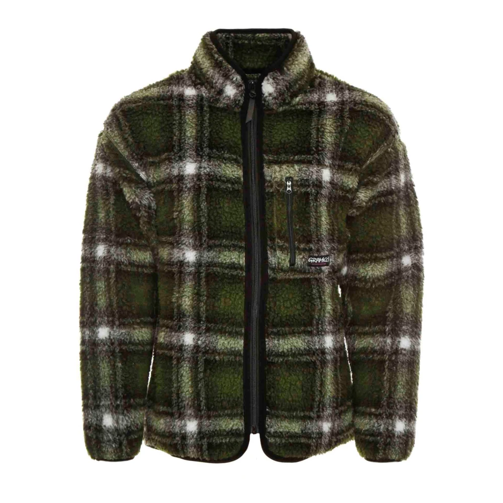 Gramicci Geruite Sherpa Jas Multicolor Heren