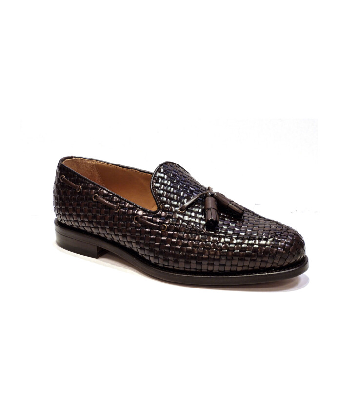 brown-braided-tassel-loafer-shoe