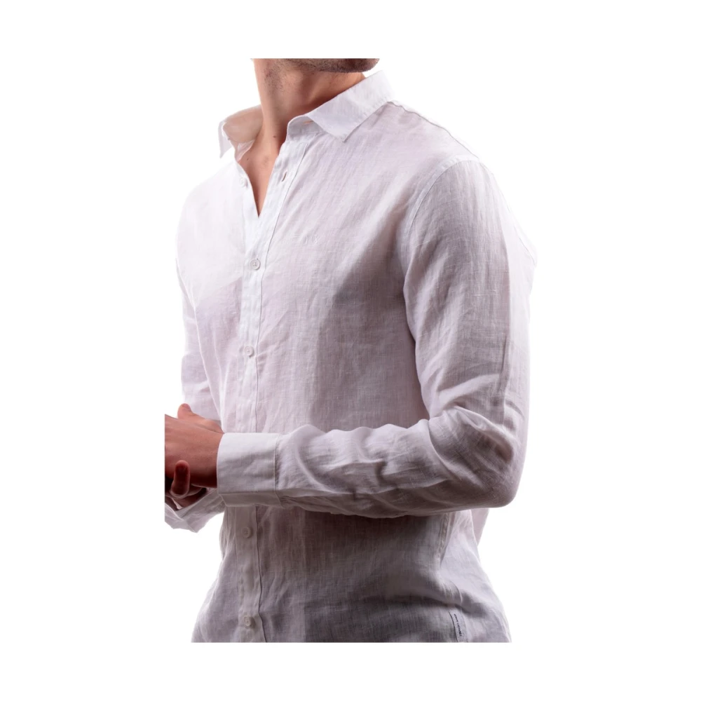 Armani Exchange Casual Shirts White Heren