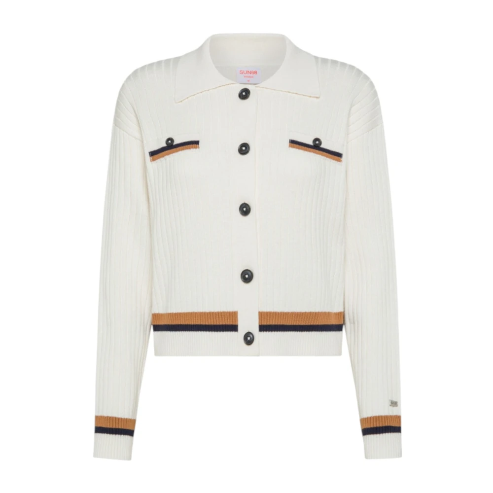 Knitwear > Cardigans - - Sun68 - Modalova