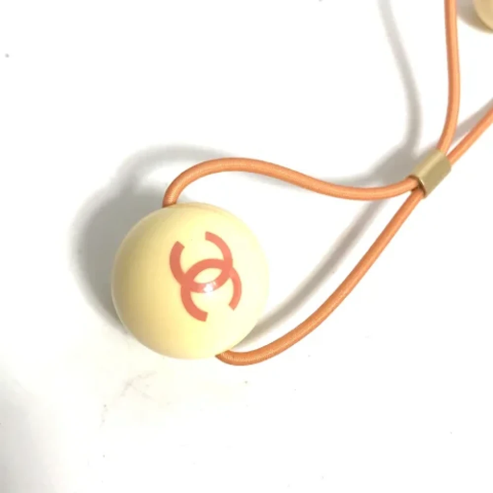 Chanel Vintage Pre-owned Metal hair-accessories Pink Dames