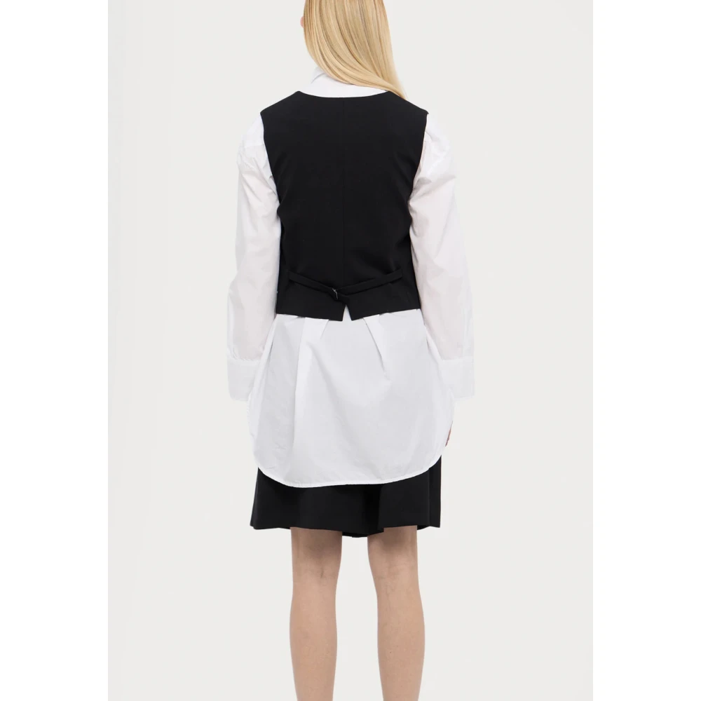 Max Mara Weekend Zwarte Weekendjassen Aria Gilet Black Dames