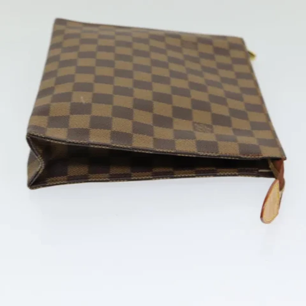Louis Vuitton Vintage Pre-owned Canvas pouches Brown Dames