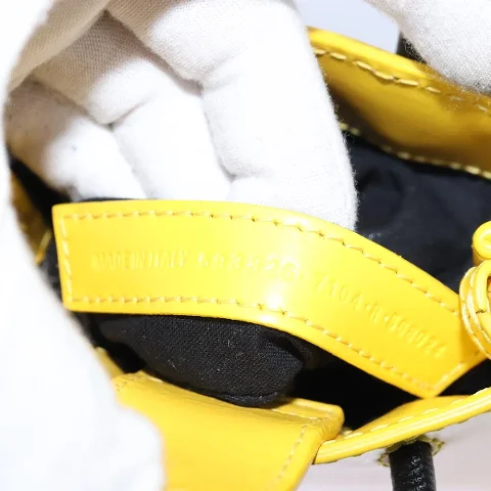 Balenciaga Vintage Pre-owned Leather balenciaga-bags Yellow Dames