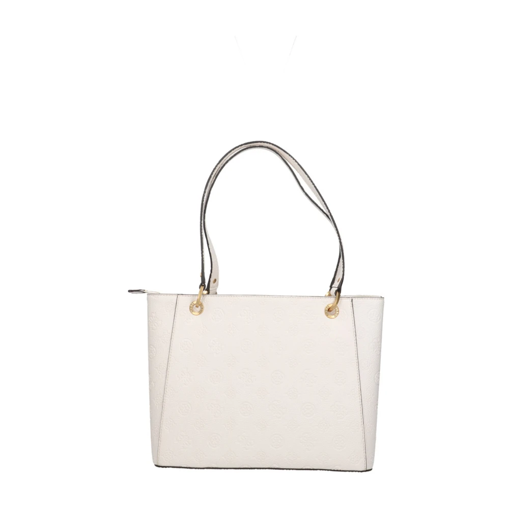 Guess Shopping Bag Tote Izzy Peony White Dames