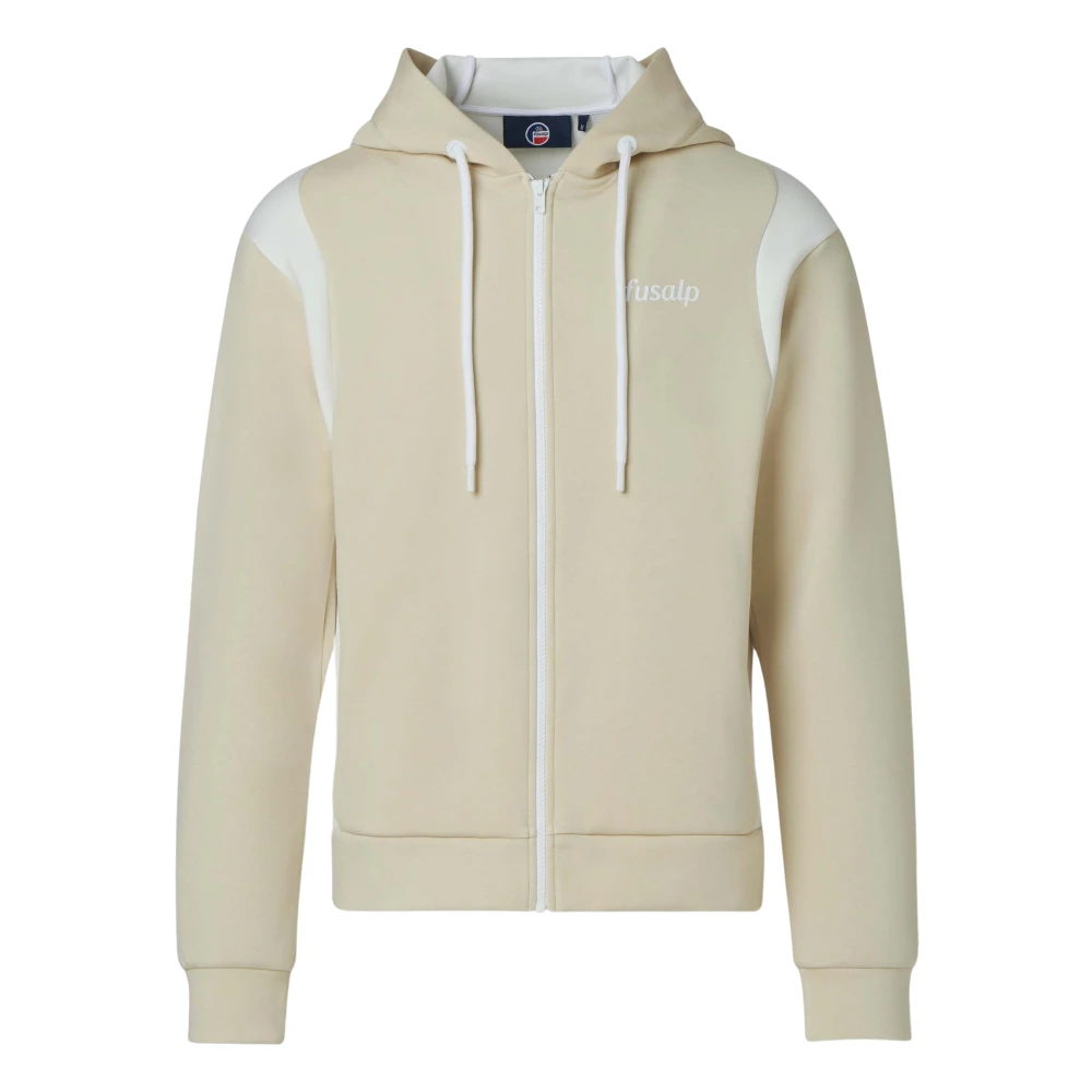 Fusalp Rick Hooded Sweatshirt Beige Heren