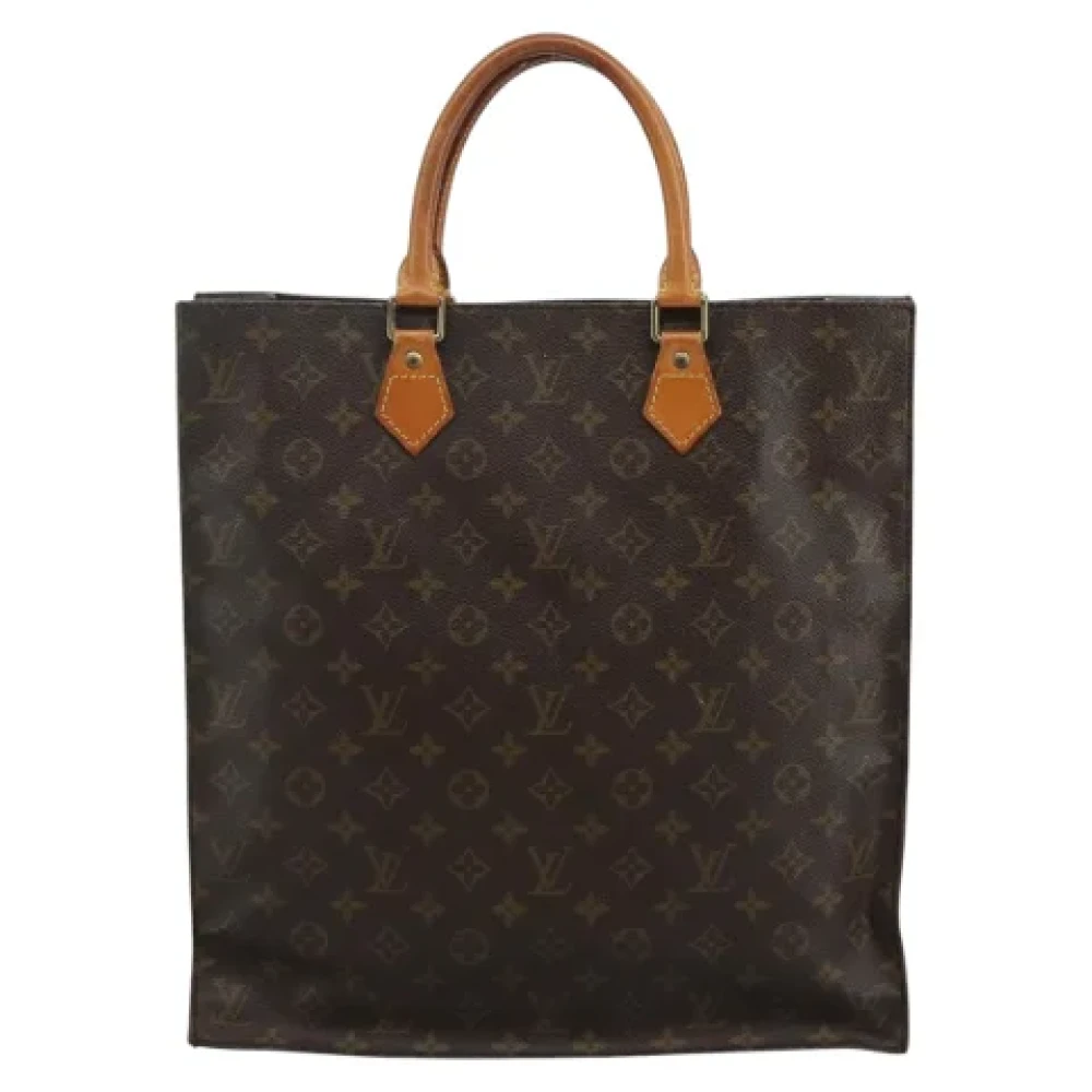 Louis Vuitton Vintage Pre-owned Canvas handbags Brown Dames
