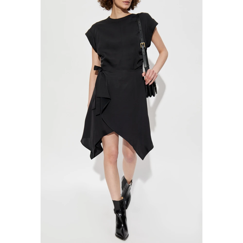 AllSaints Riko Jurk Black Dames