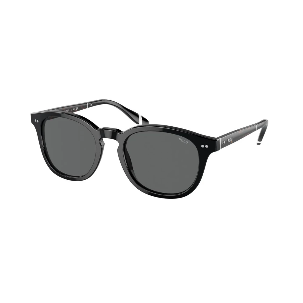 Polo Ralph Lauren Men's Black Sunglasses,, Classic Sunglasses Medium