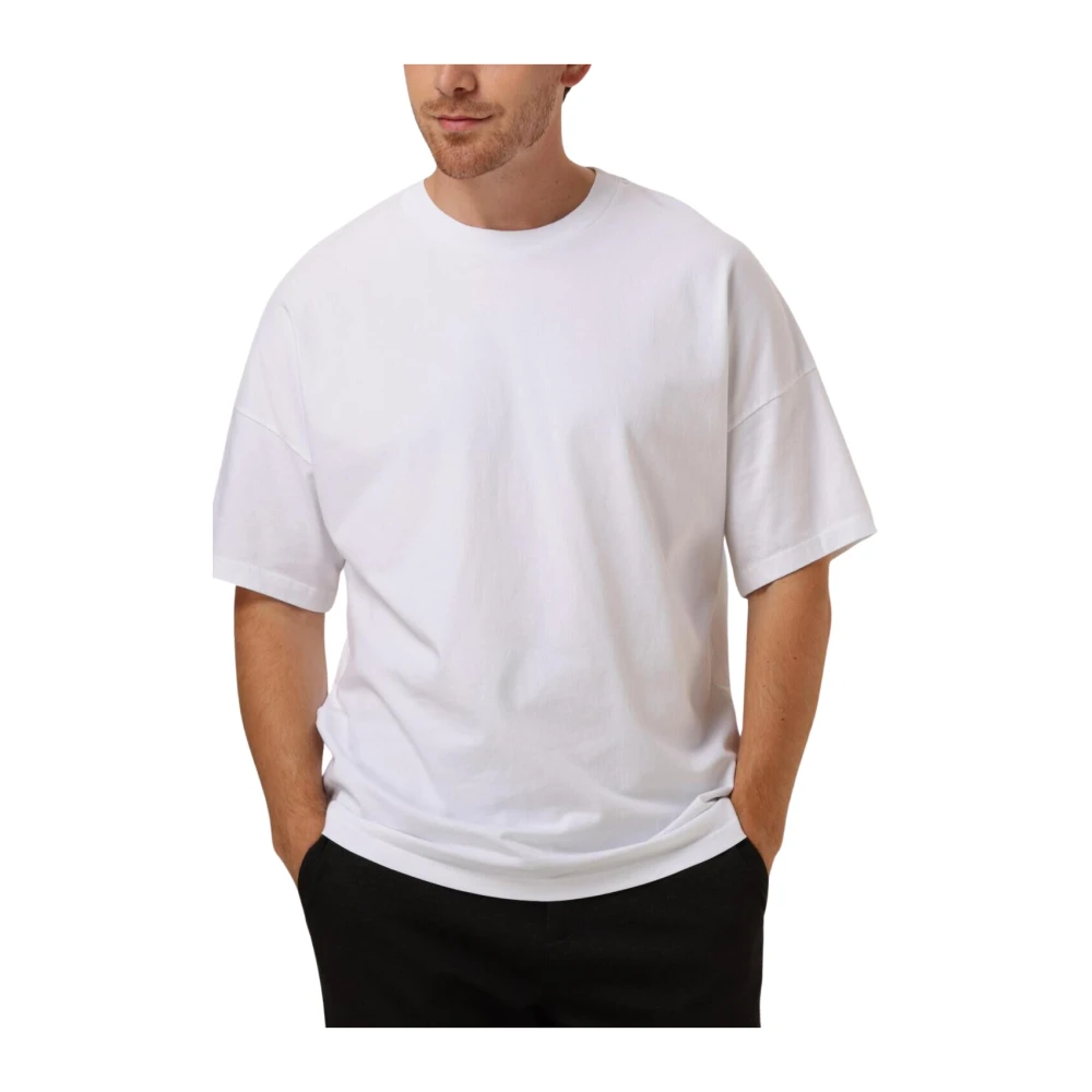 American vintage Heren Polo T-shirts Fizvalley White Heren