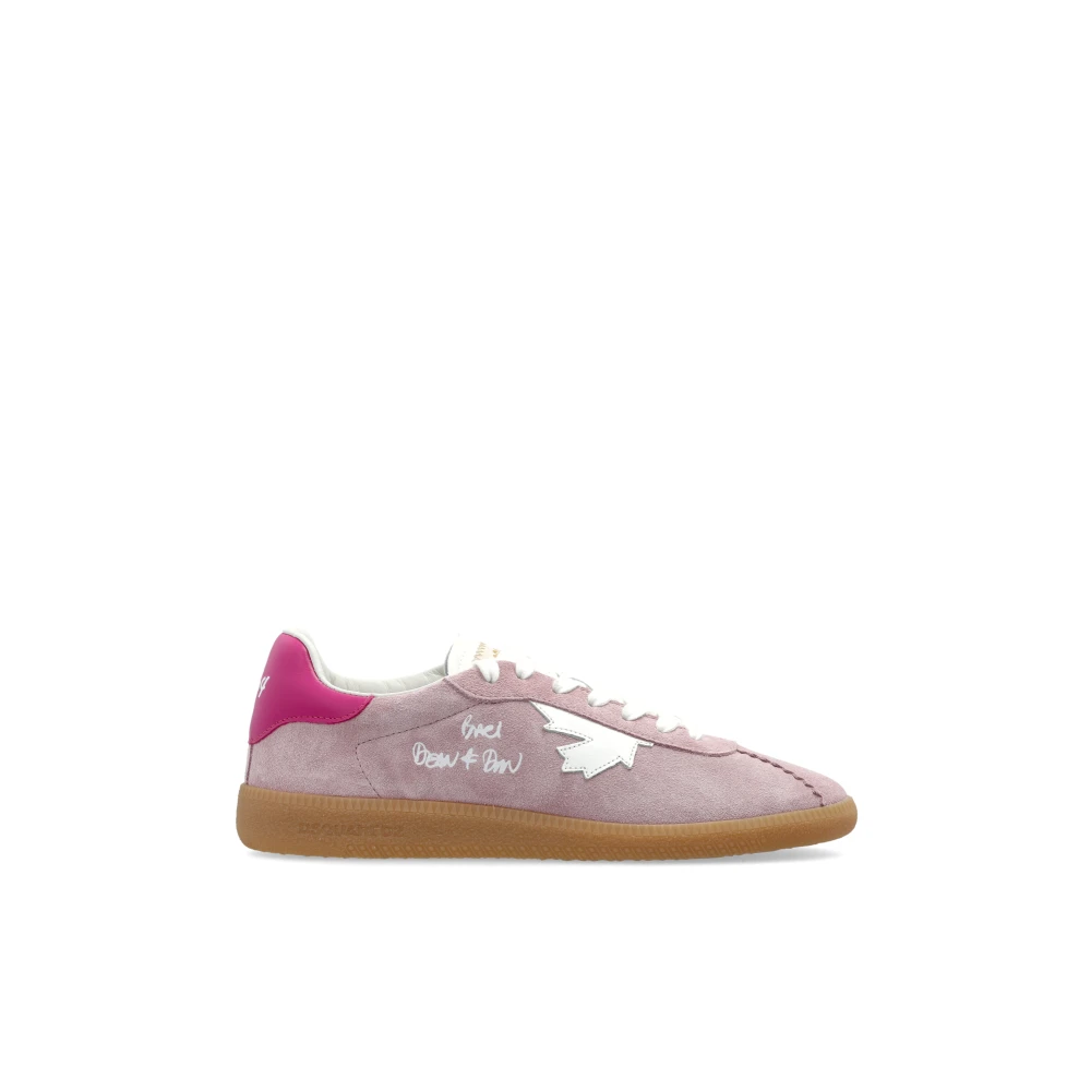 Dsquared2 Women's Pink Rebels Trainers - Sneakers - 8 Uk - Shoes