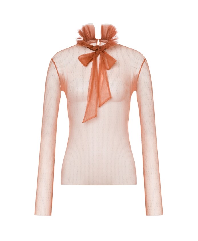 chemisier-en-tulle-a-pois