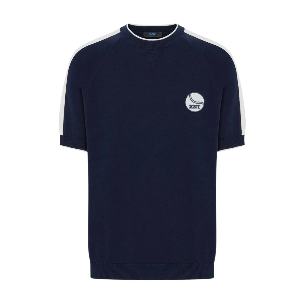 Kiton - Tops > T-Shirts - Blue - Kiton - Modalova