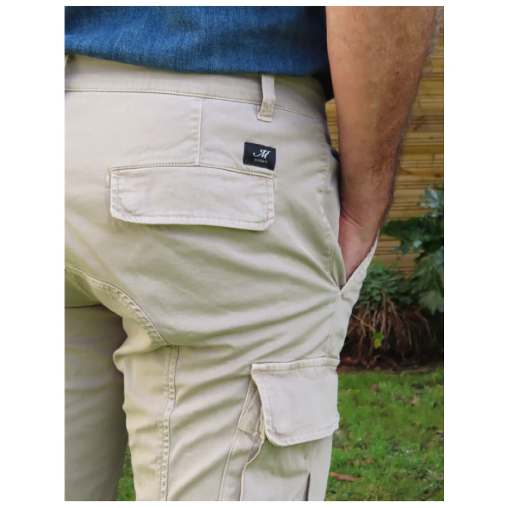 Mason's Extra Slim Cargo Broek Beige Heren