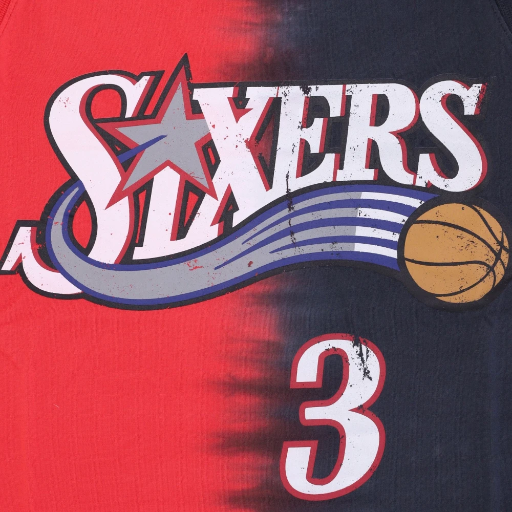 Mitchell & Ness NBA Tie Dye Tank Allen Iverson Multicolor Heren