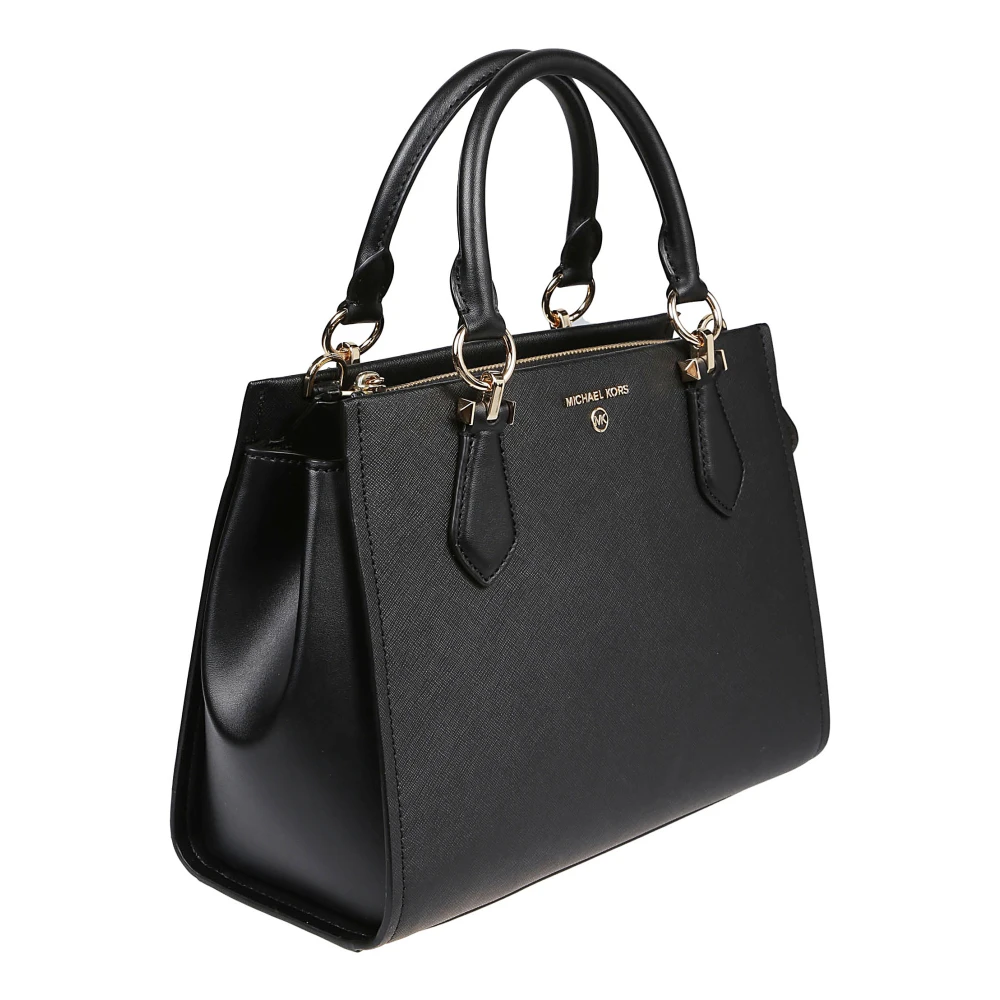 Michael Kors Medium Marilyn Schoudertas Black Dames