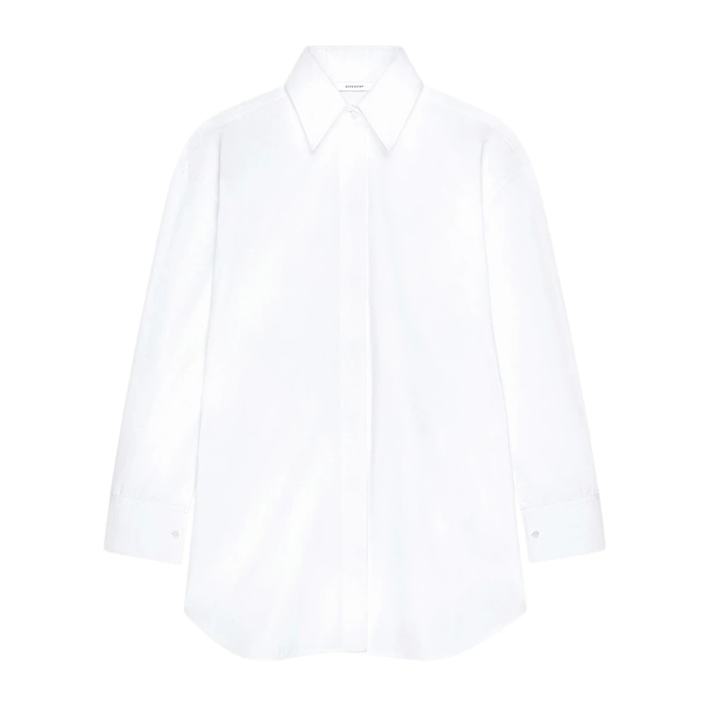 Givenchy Women's White Poplin Shirt
