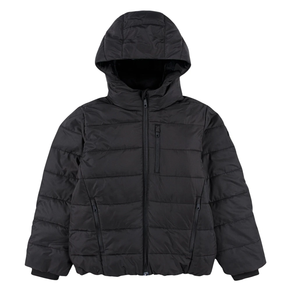 Abercrombie & Fitch Boys Black Winter Jackets, 11 Y, Midweight Puffer Jacket