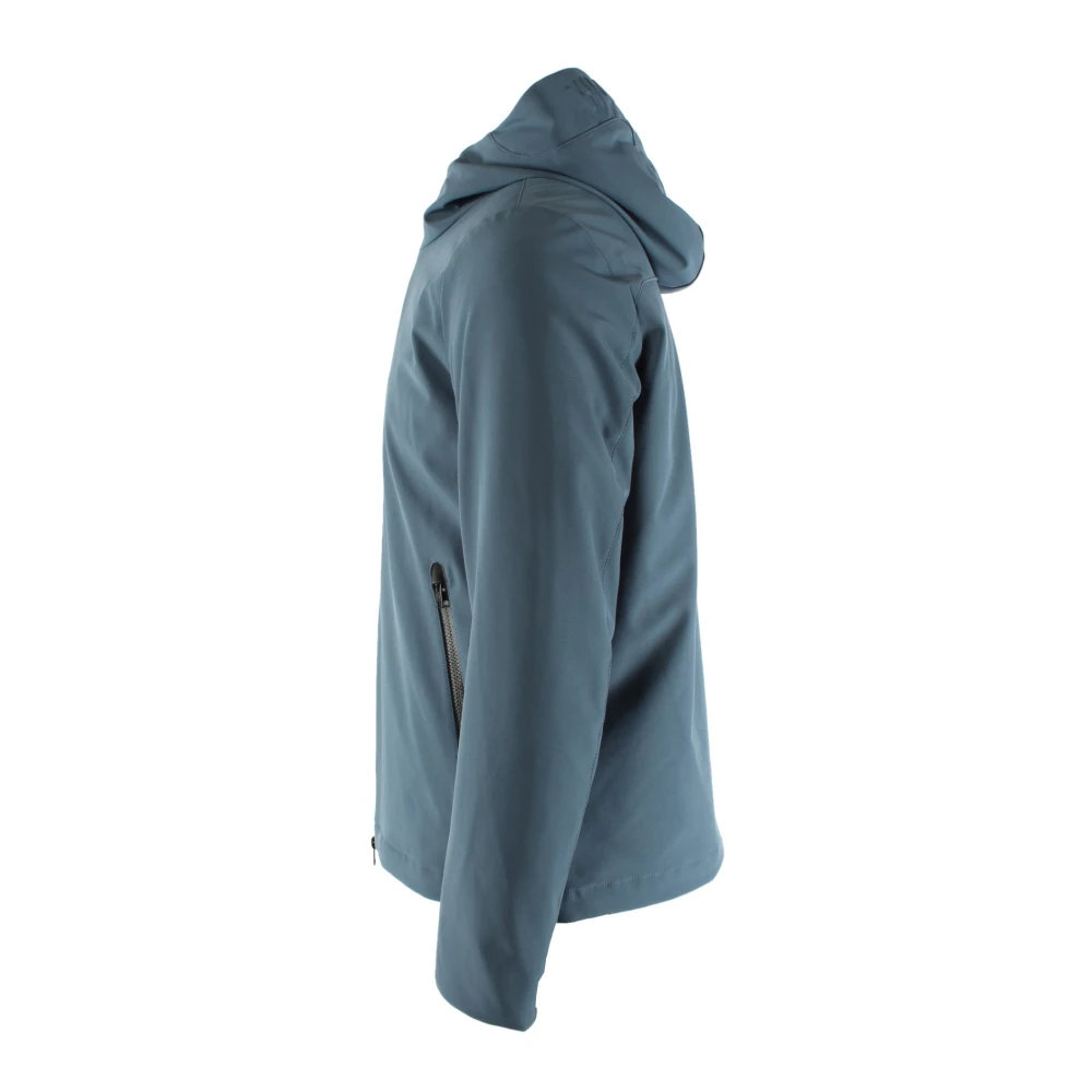 Woolrich Blauwe Soft Shell Jas voor Heren Blue Heren