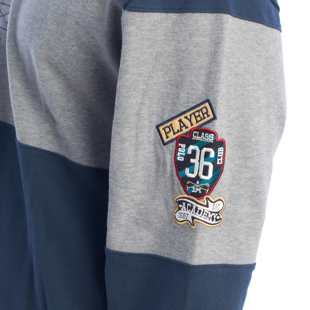 LA MARTINA Sportieve polo met lange mouwen Multicolor Heren