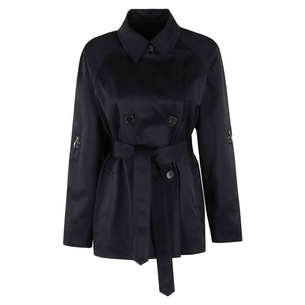 Fay Korte Trenchcoat Blue Dames