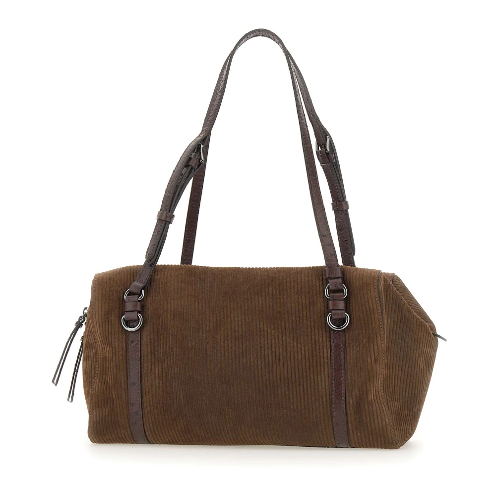 Gianni Chiarini Women's Brown Shoulder Bags, One Size, Terry Shoulder Bag