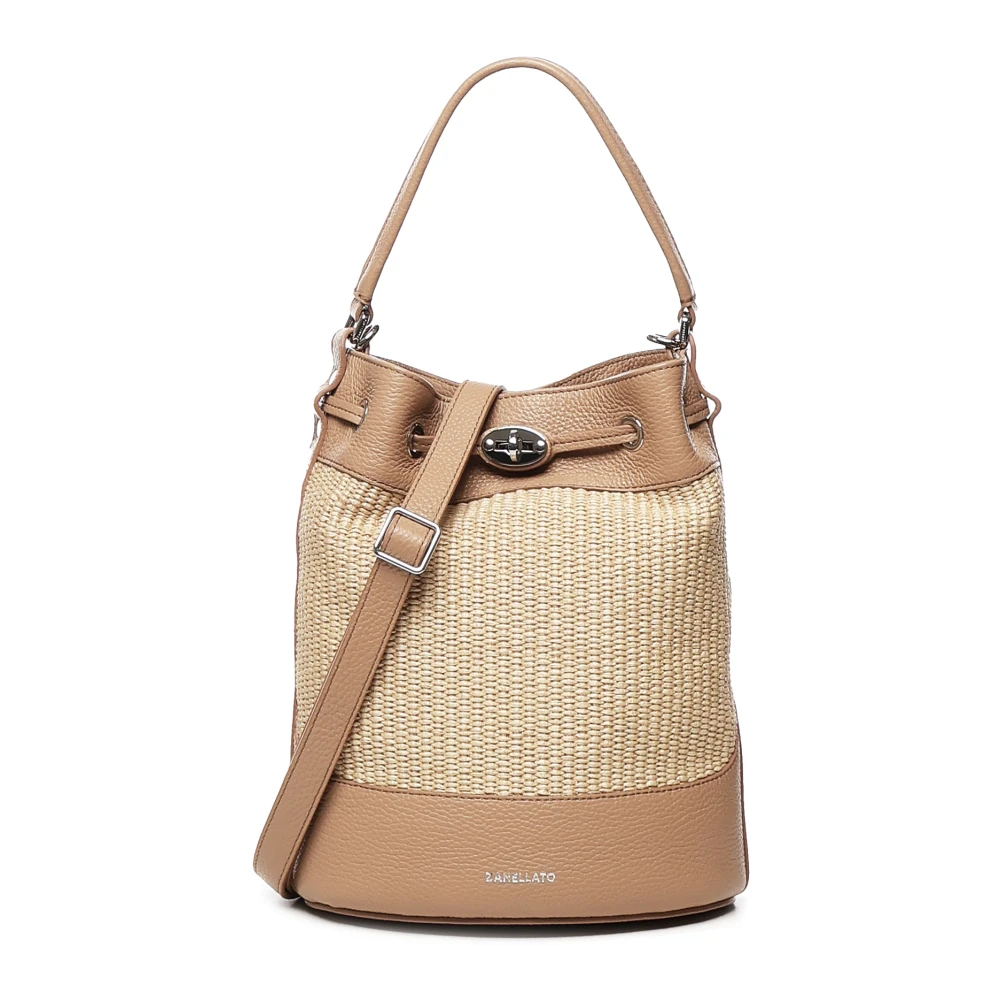 Zanellato Women's Beige Mondà Small Bucket Bag - Bucket Bags - One Size - Bags