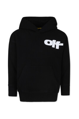 sweat-a-capuche-en-coton-polaire-noir-avec-logo