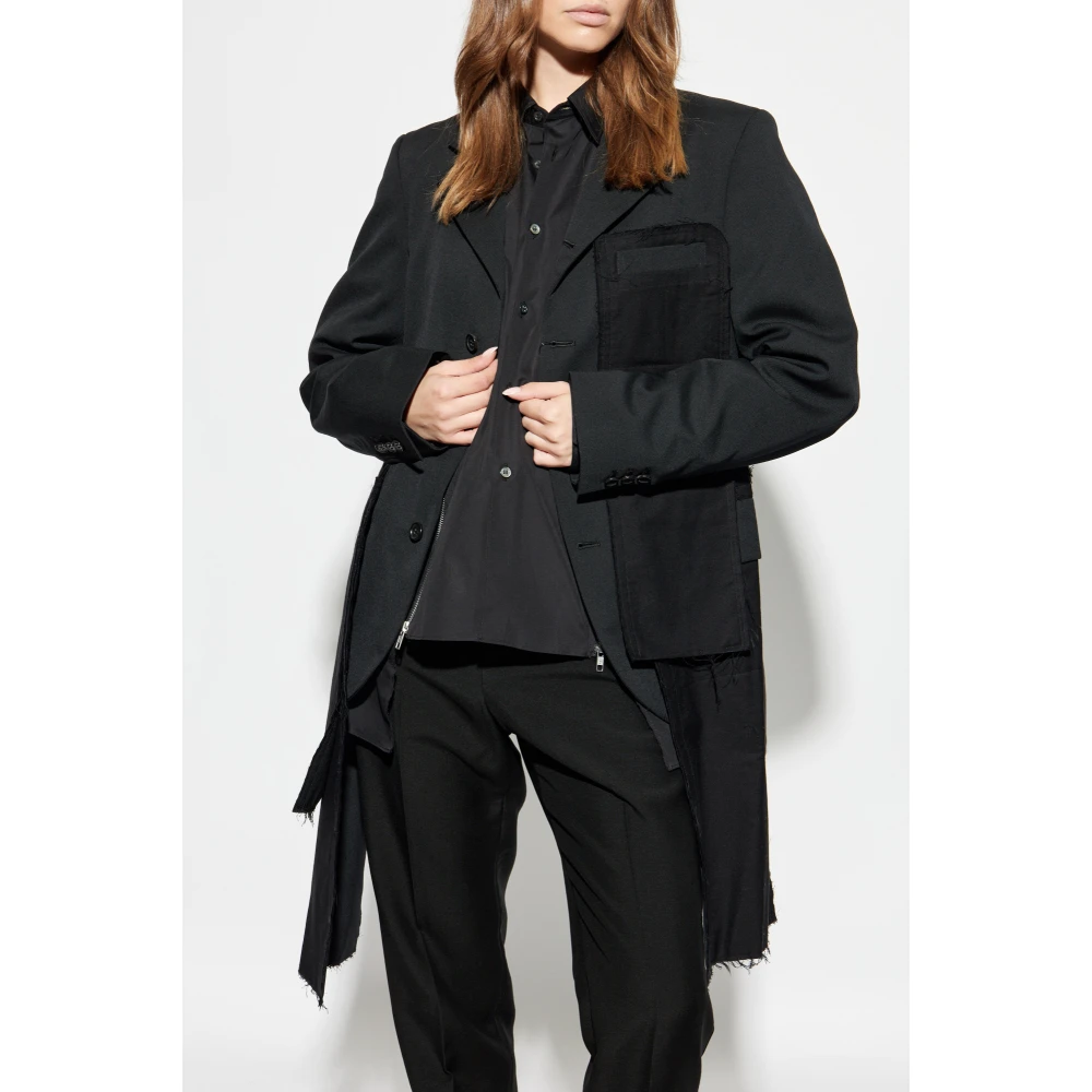 Comme des Garçons Wollen blazer Black Heren