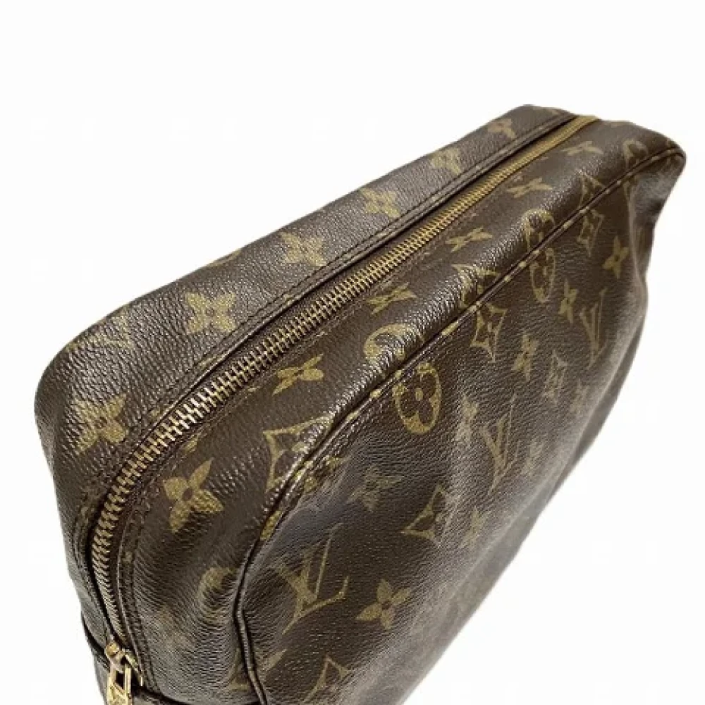 Louis Vuitton Vintage Pre-owned Canvas clutches Brown Dames