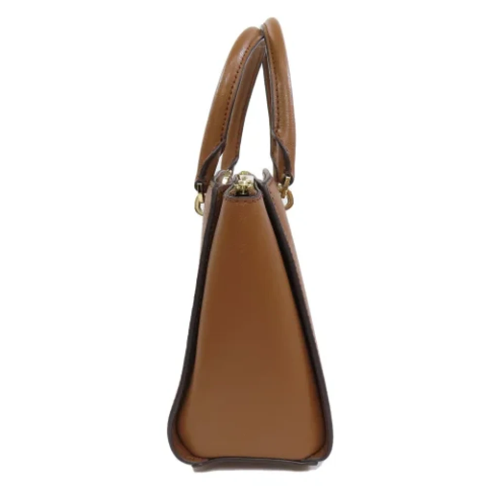 Michael Kors Pre-owned Canvas handbags Brown Dames