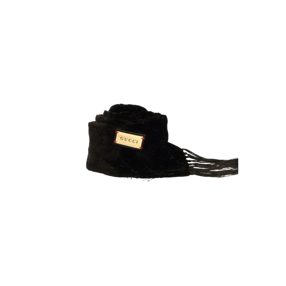 Gucci Sjaal Black Unisex