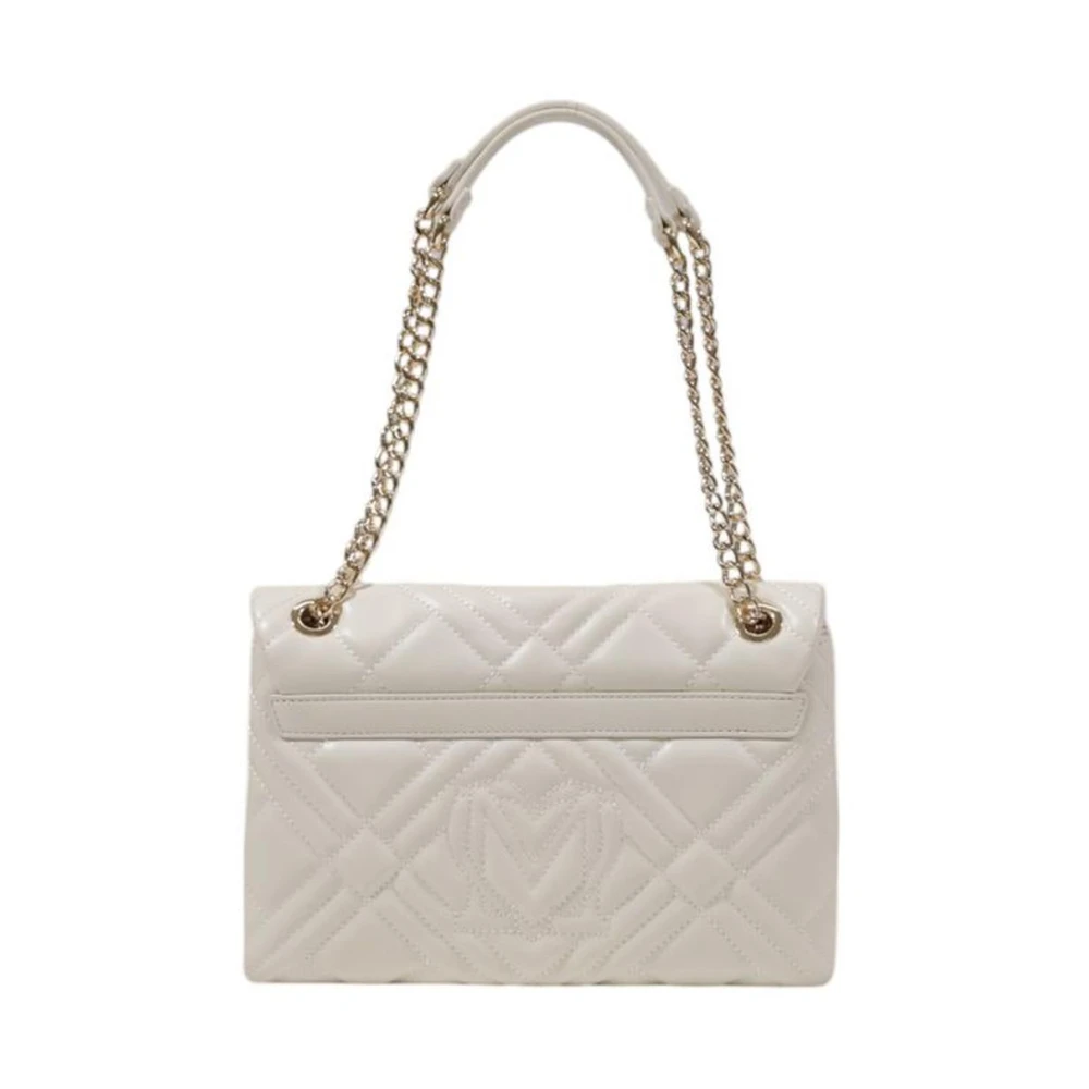 Love Moschino Beige Handtas Dames Medium Lente Zomer Collectie Beige Dames