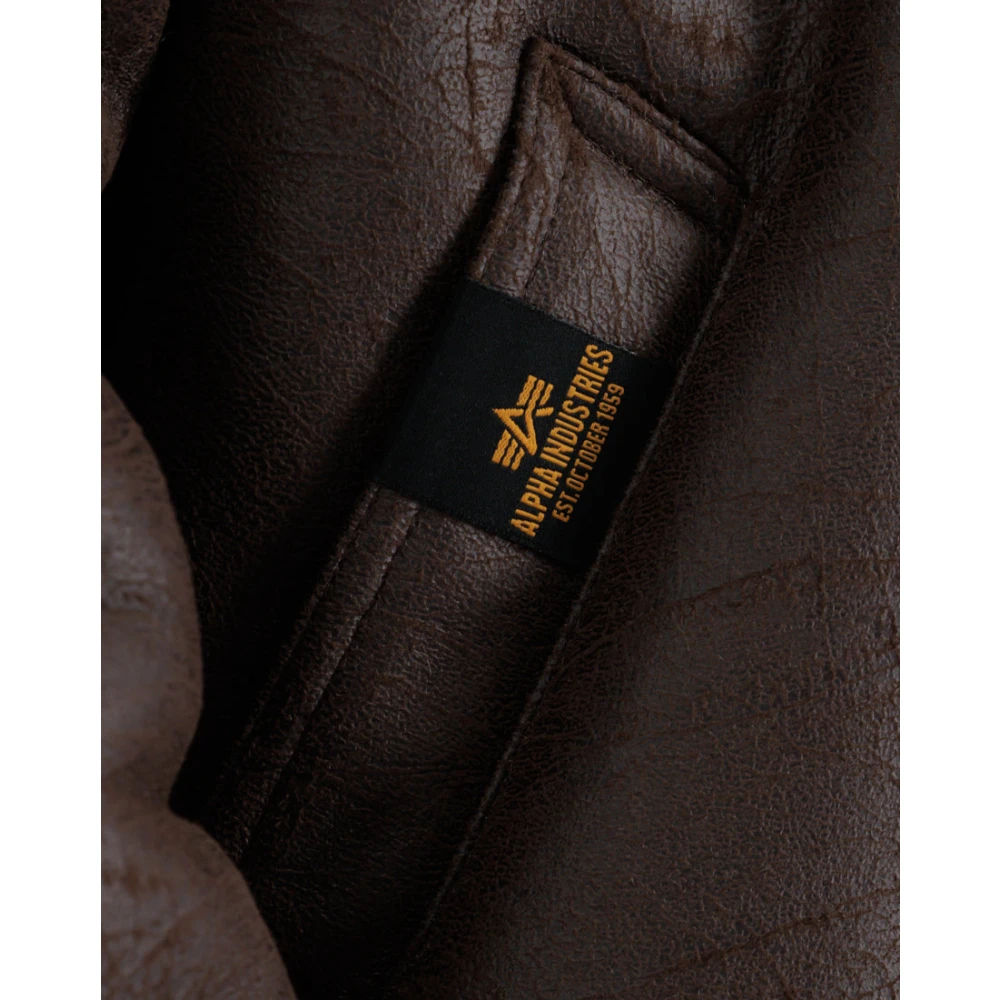alpha industries Vintage Brown Flight Jacket Montone B3 Brown Heren