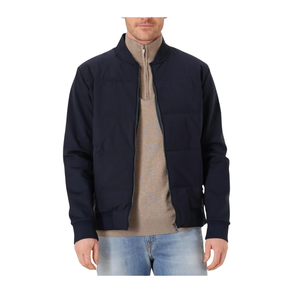 Boss Black Veelzijdige H-Skiles Jas voor Heren Blue Heren