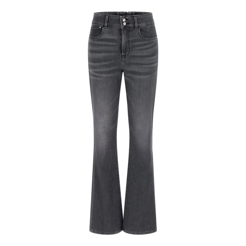 Guess Women's Gray Flare Jeans, W25, Flare Jeans