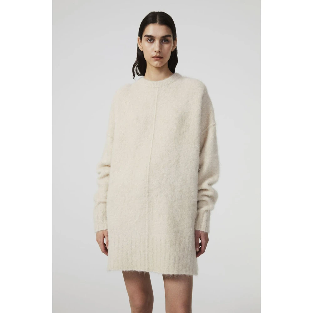 Rodebjer Alpaca Sweater voor Ontspannen Weekenden Beige Dames