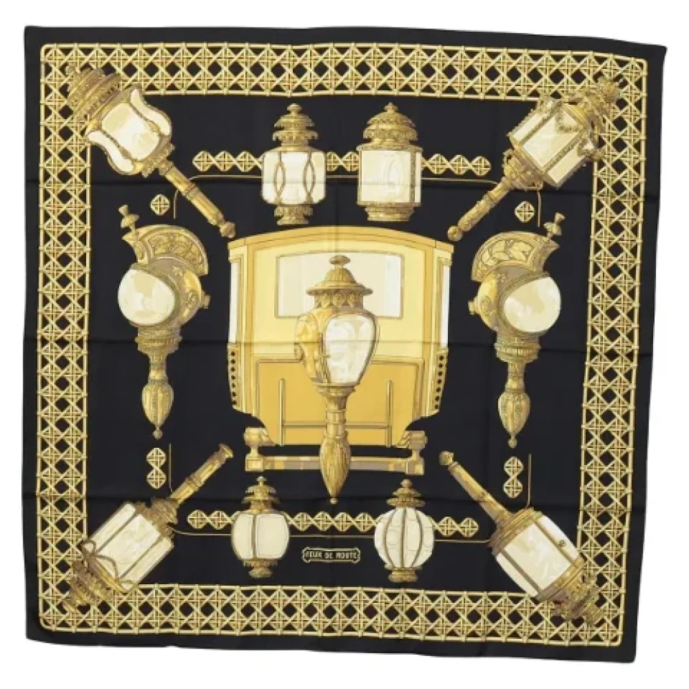 Pre-owned > Pre-owned Accessories > Pre-owned Scarves - - Hermès Vintage - Modalova