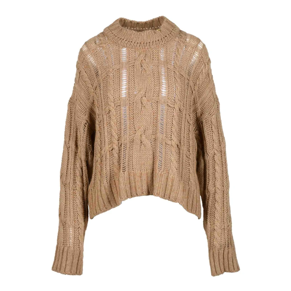 Pinko Maglia Brown Dames
