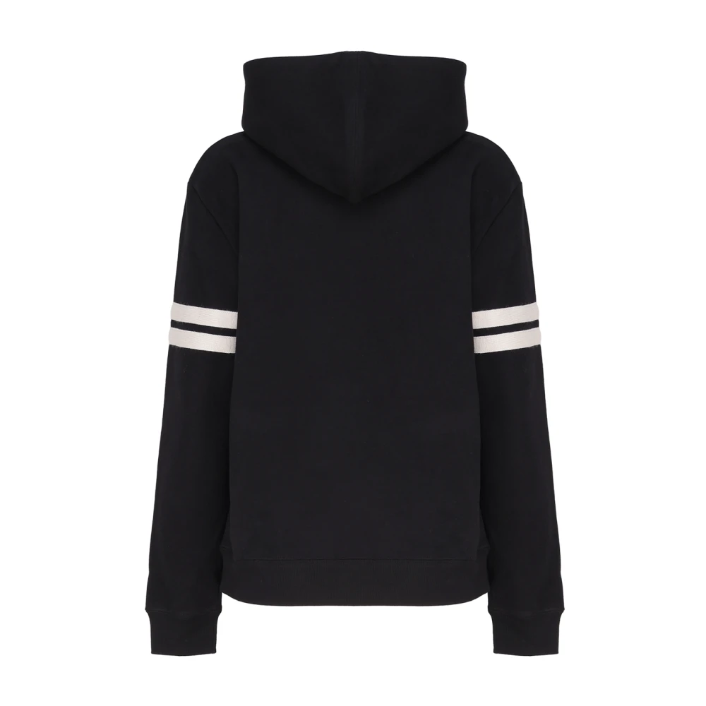 Saint Laurent Hoodie met logo Black Dames