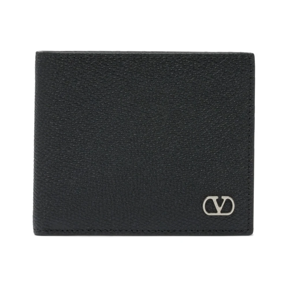 Valentino Garavani Men's Black Vlogo Signature Wallet