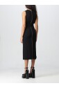 robe-midi-noire-sans-manches-a-col-en-v